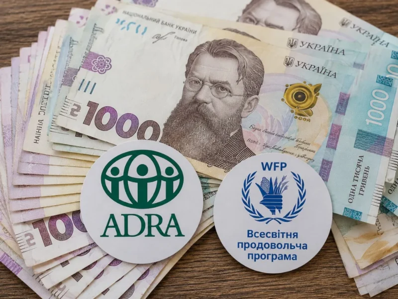Виплати для вразливих домогосподарств: ADRA приймає заявки на допомогу