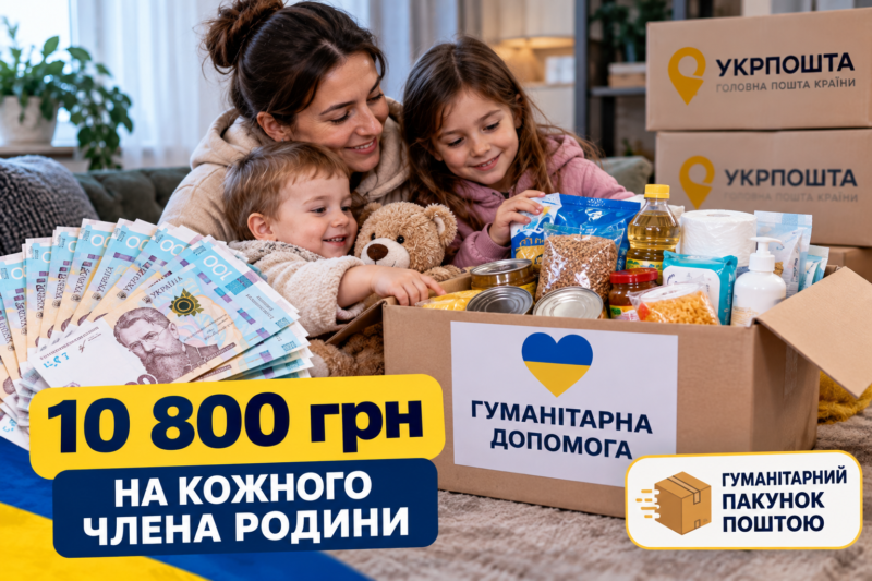 10 800 грн на кожного члена родини та гуманітарний пакунок: хто може отримати підтримку