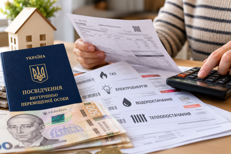 Чи звільняє статус ВПО від оплати комуналки: що потрібно знати переселенцям