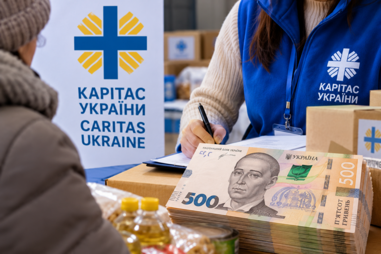 Карітас надає по 10 800 грн: хто може отримати грошову допомогу