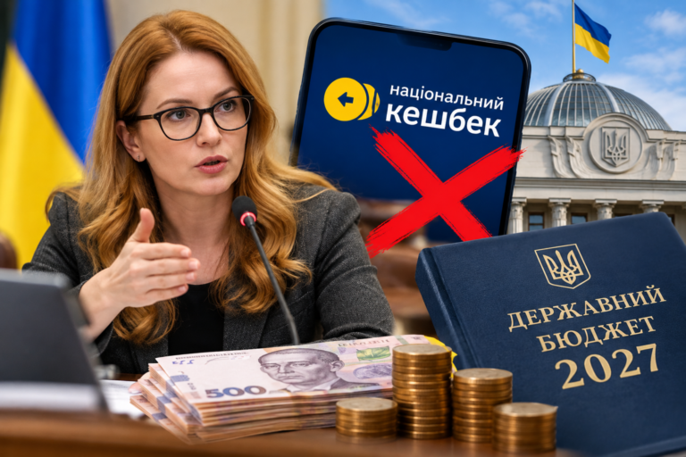 Національний кешбек можуть прибрати з держбюджету: що пропонує Підласа