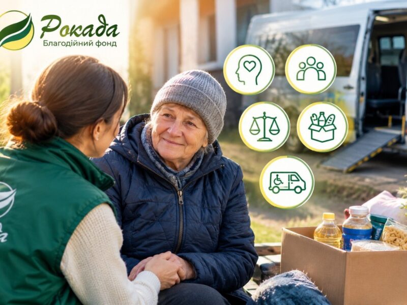 У межах проєкту EMPOWER БФ “Рокада” масштабує допомогу українцям: куди звертатись