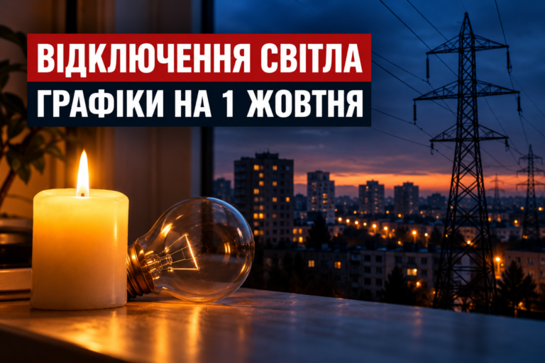 В україні повертаються графіки відключень світла: що відомо на 1 жовтня