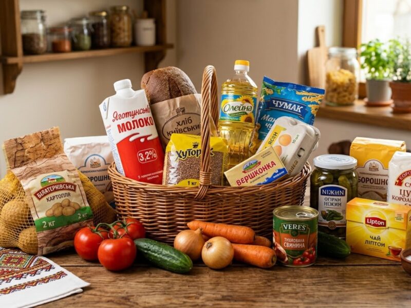 Видача продуктових наборів та наборів першочергової гігієни